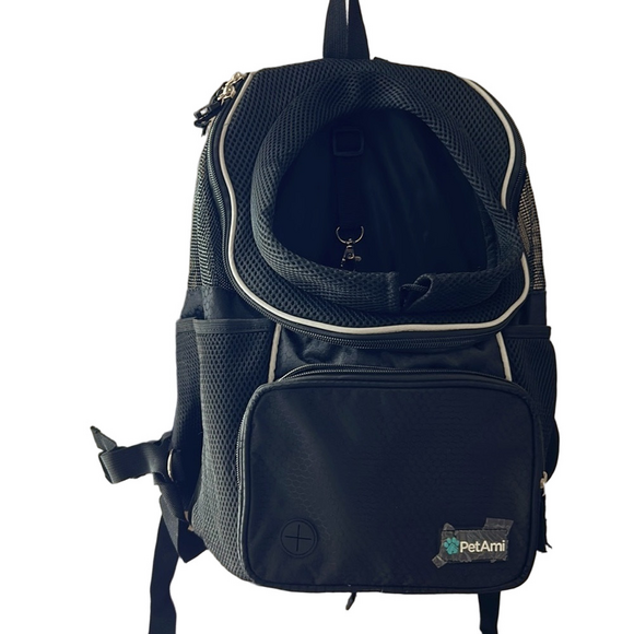 PetAmi Dog front adjustable pet carrier : 
 L 15 W 8 H 15.5 medium. New No tag - Picture 1 of 11